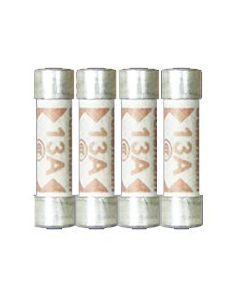 SPARKPAK 13A PLUG FUSES (pk 4)