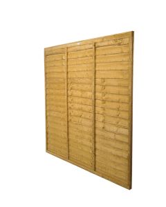 PREMIUM OVERLAP FENCING PANEL 6' x 4'