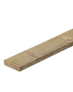 TANALISED TREATED FENCE SLATS 19 x 75mm  -  GREEN