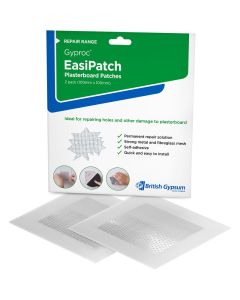 EASIFIX  PLASTERBOARD PATCHES 2pk ASSORTED