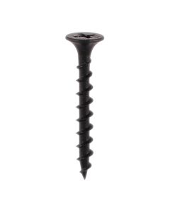 DRYWALL SCREWS PHILLIPS NO2 RECESS BLACK 3.5 x 25mm BOX 1000