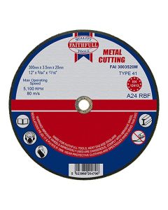 FAITHFULL METAL CUTTING BLADE 300 x 3.5 x 22.23mm
